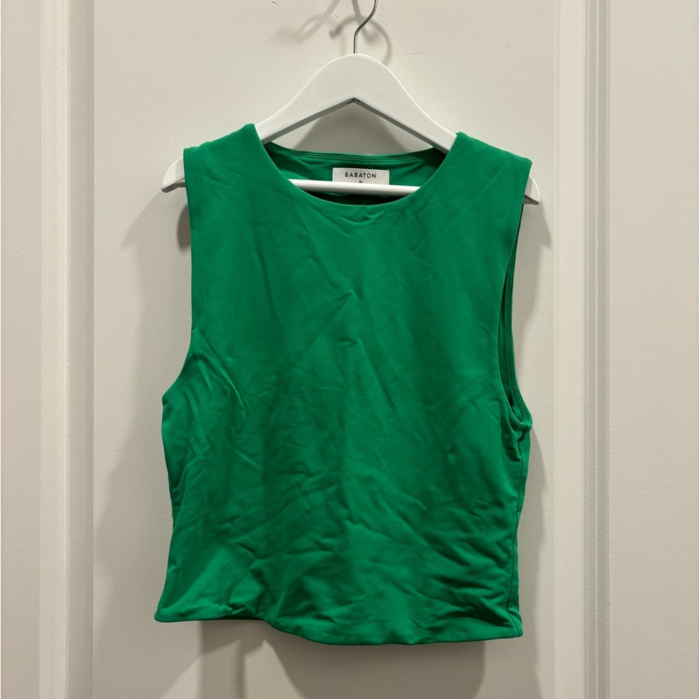 Aritzia Green Tank Top